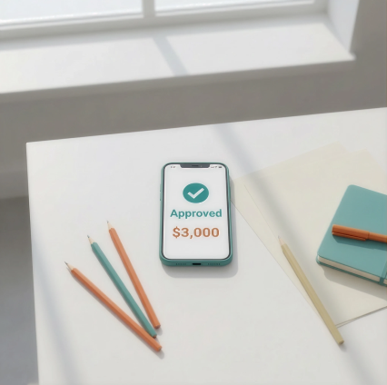 Loan approved on phone